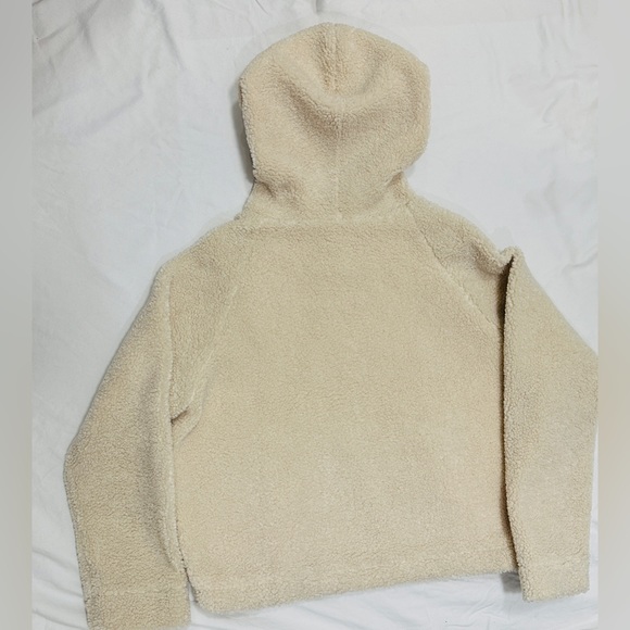 Vince Faux Sherpa Hoodie - Picture 6 of 6